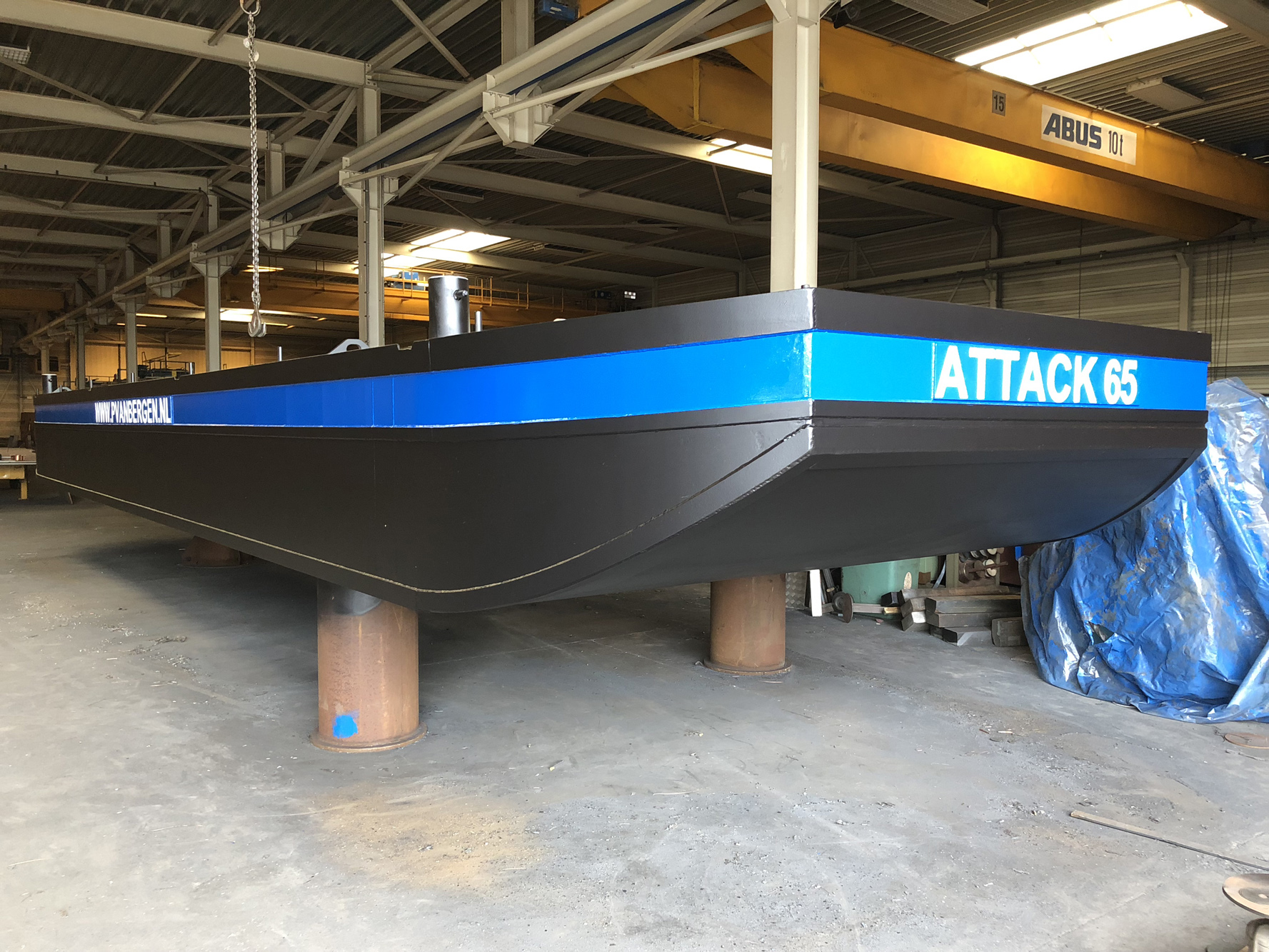 Nieuwbouw ponton conserveren Verbunt